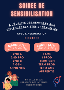 sensibilisation violence sexistes