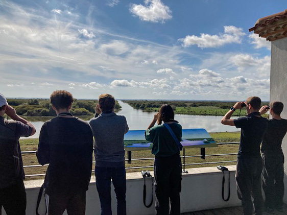 Septembre - LPA stage collectif avec les PREMH & PREMA au Lac de Grandlieu