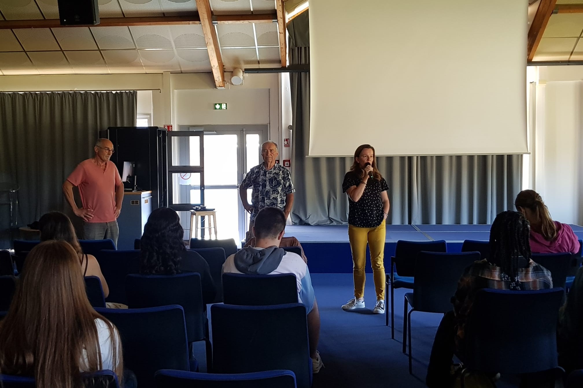Conférence au lycée