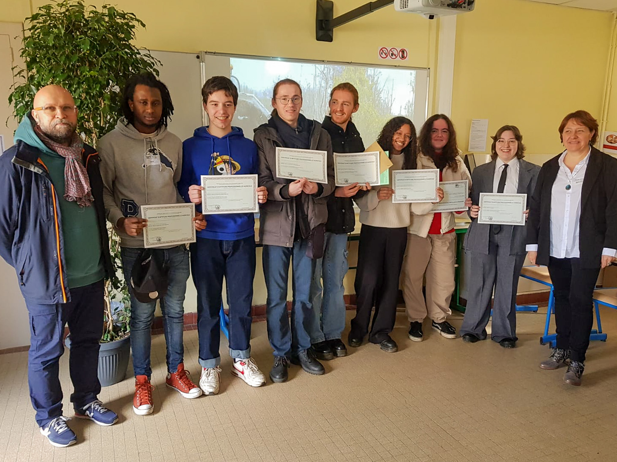 Remise des diplômes au LPA