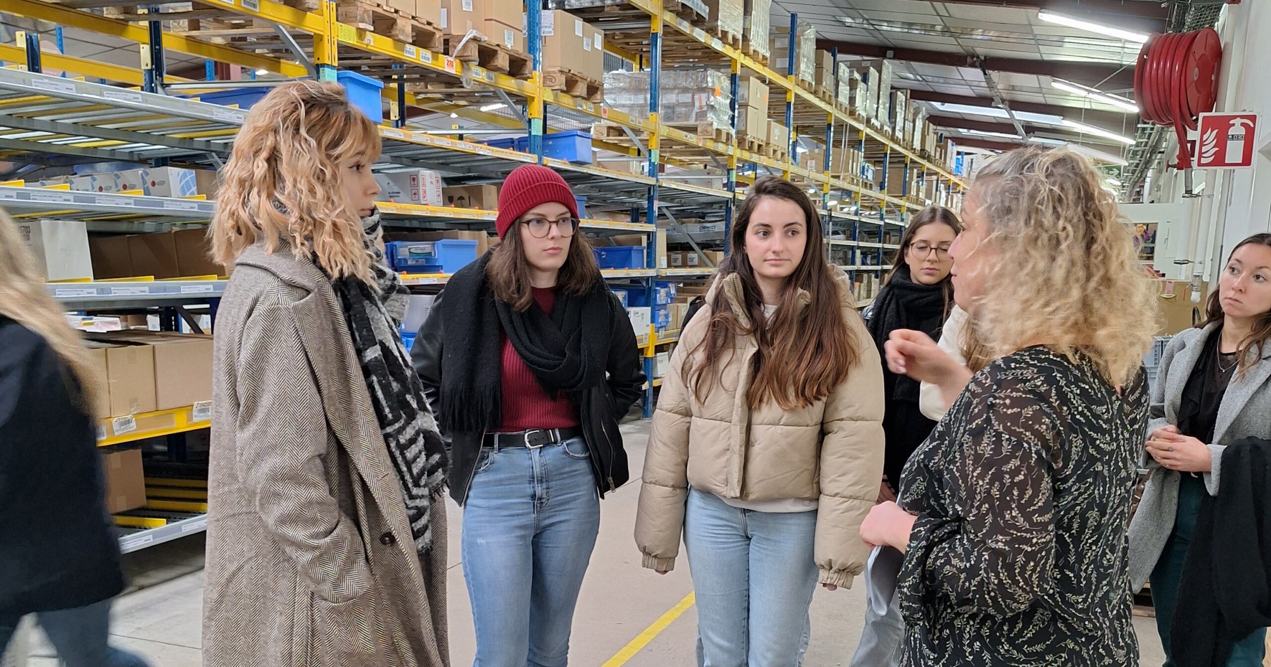 Les étudiants de Titre Pro ASV en sortie