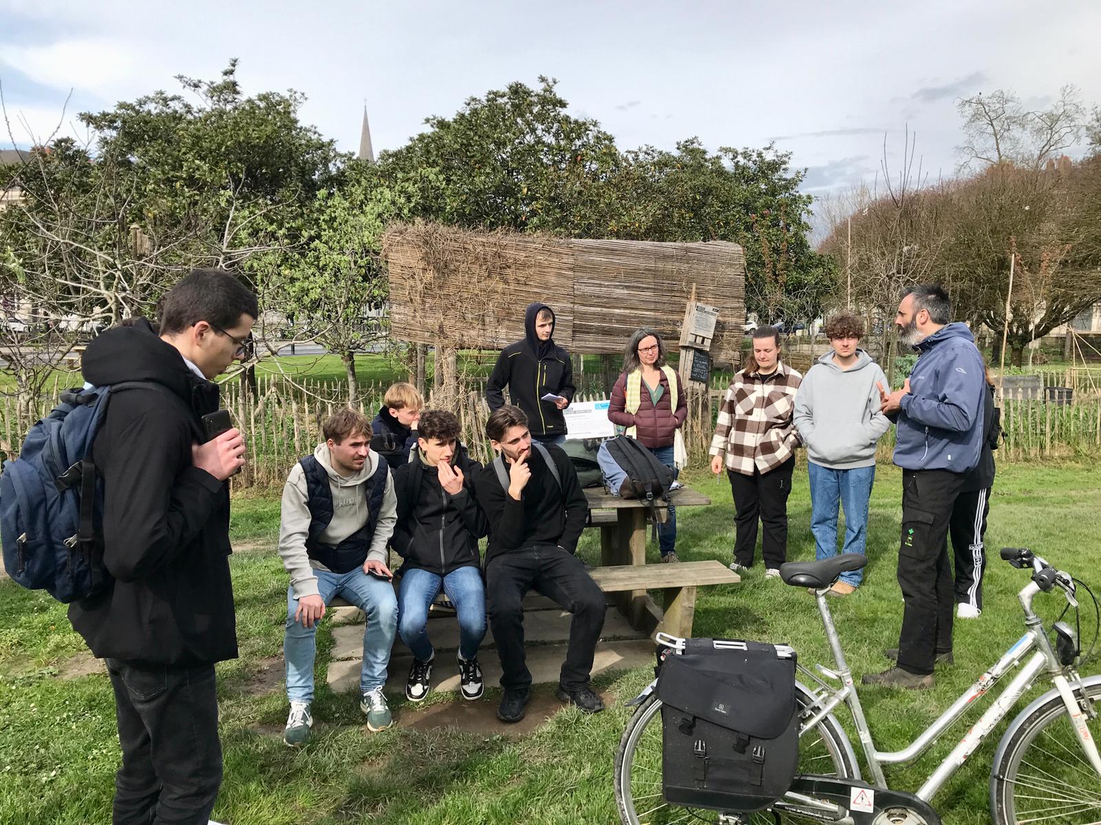Les BTS AP 2 en sortie avec la DNJ