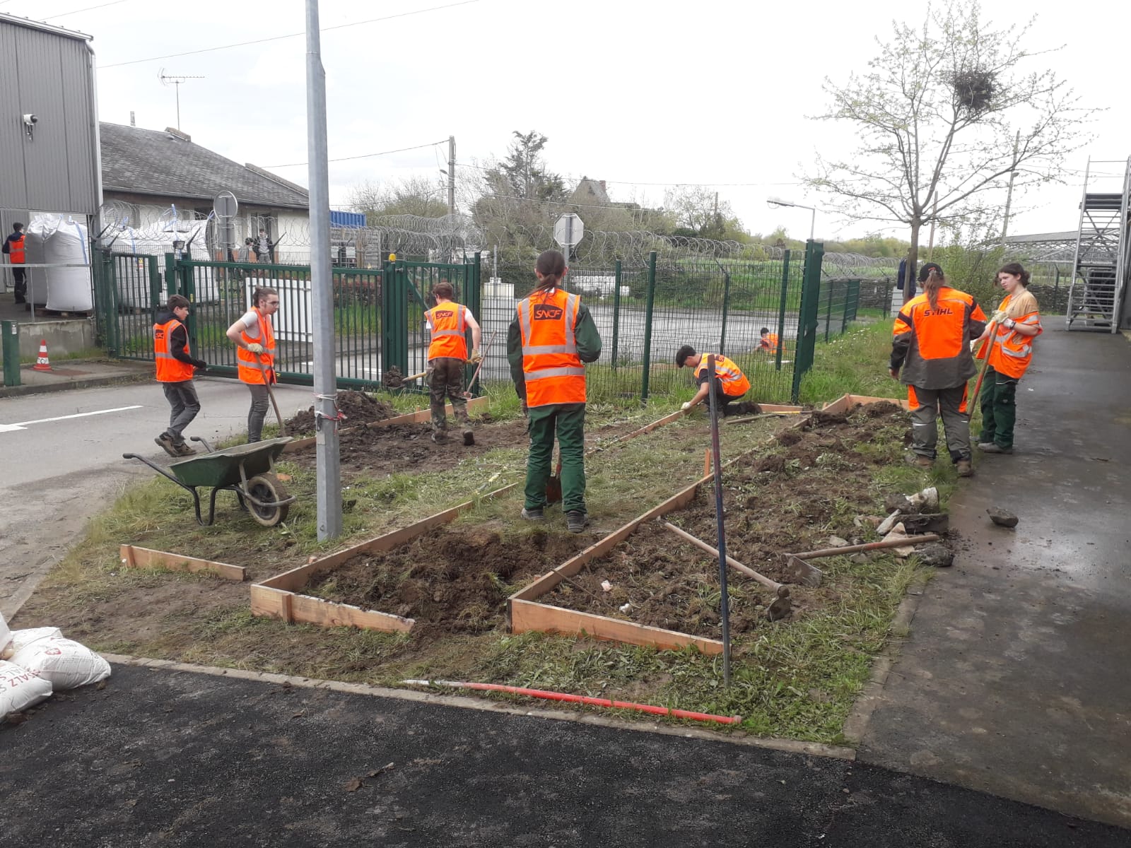 Un nouveau chantier école pour les 2ndes NJPF