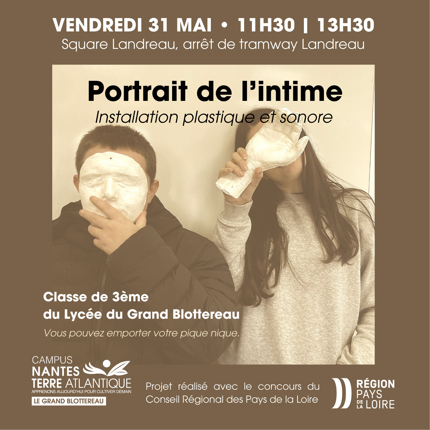 Installation plastique et sonore en ESC